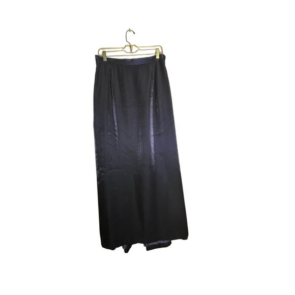 Alex Evenings Vintage Purple Maxi Formal Cocktail Long Skirt Size 14P - Picture 8 of 9